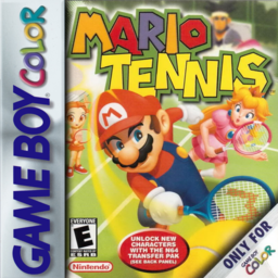Mario Tennis - Power Tour (USA) (En,Fr,De,Es,It) (Virtual Console) Cover